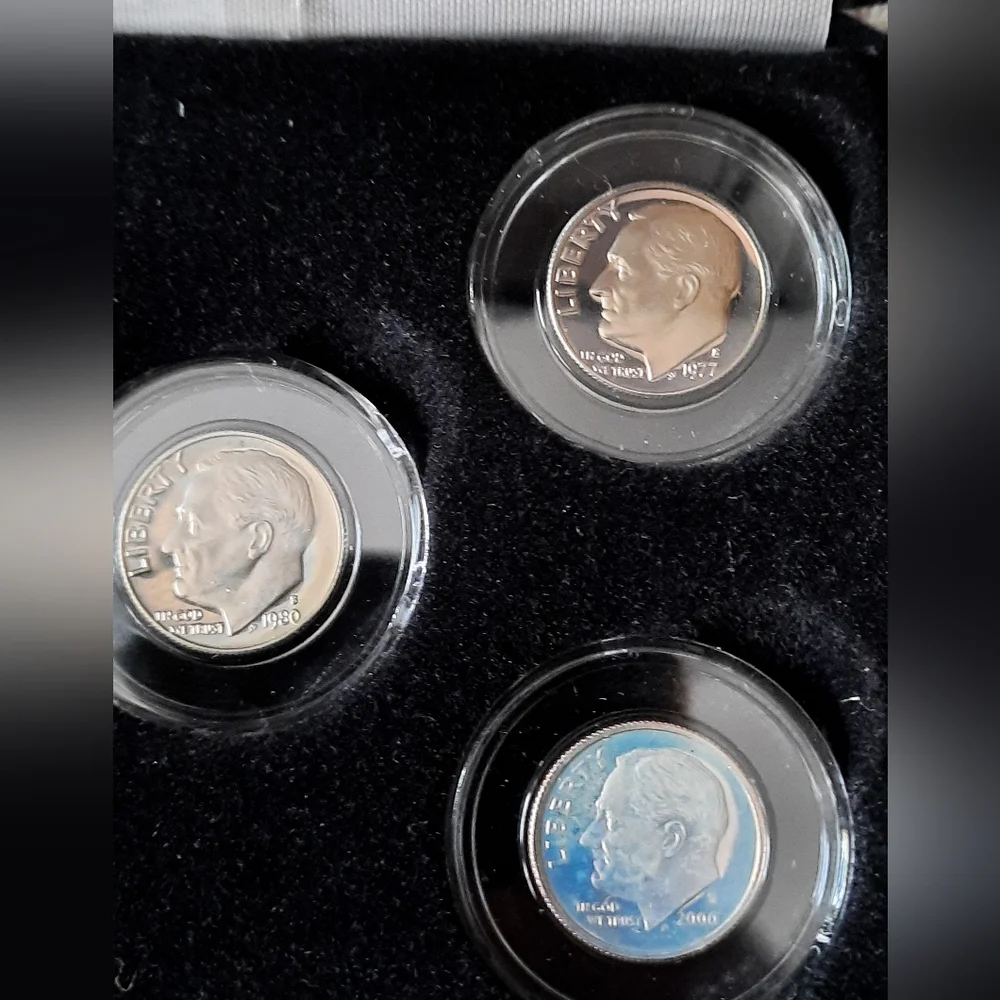 5 Proof San Fransico Dimes